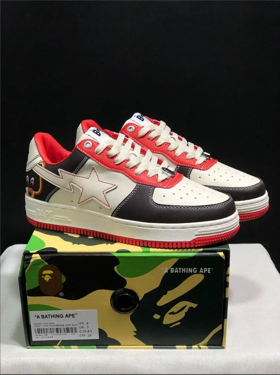 BAPE Men and Women Vibe BapeGoose Sports Sneakers